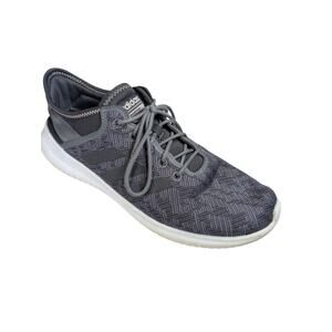 Adidas Women's Cloudfoam QT Flex Running Shoe Sneaker Gray/Black Size 9